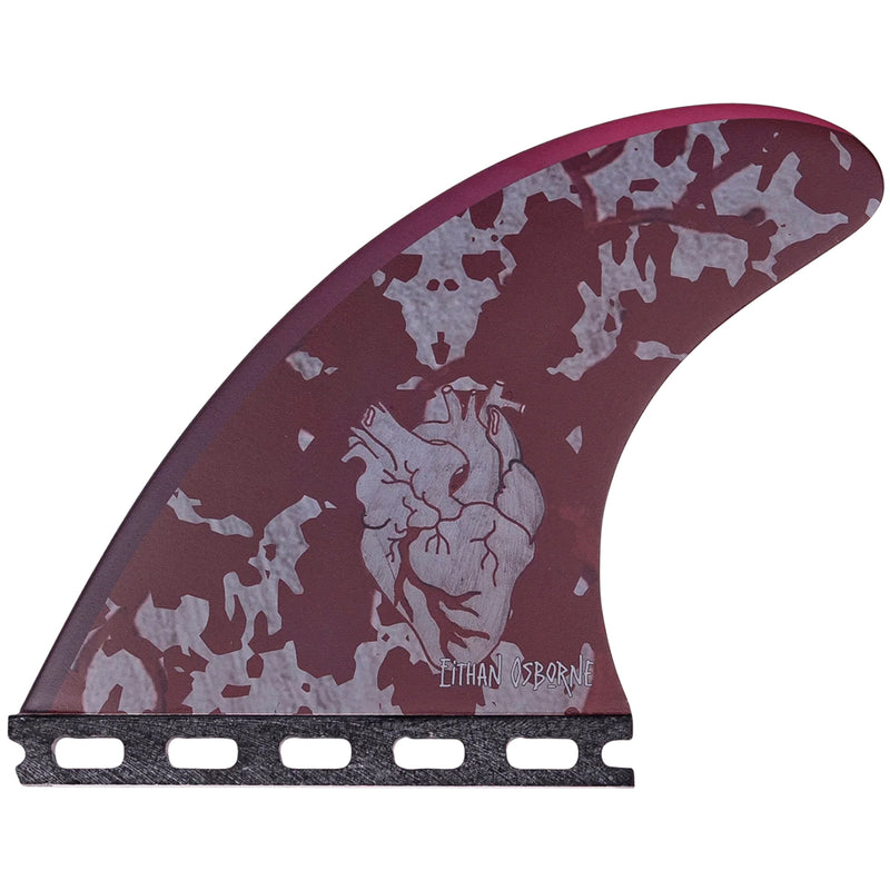 Captain Fin Co. Eithan Osborne Heart Single Tab Tri Fin Set