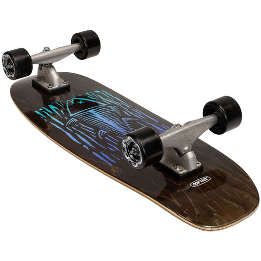 Carver Bluefin C5 Raw 28" Surfskate Skateboard Complete 5