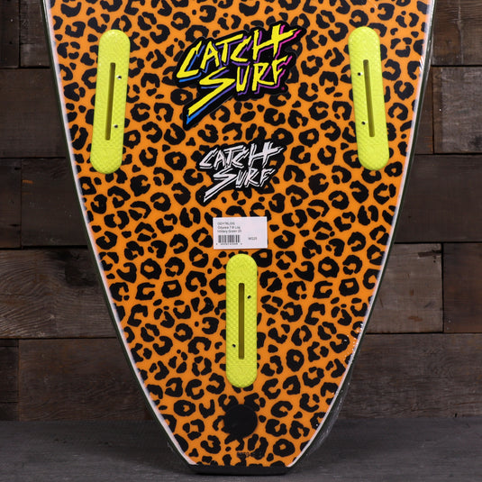 Catch Surf Odysea Log 7'6 × 22 × 3 ¼ Surfboard - Military Green/Cheetah 3