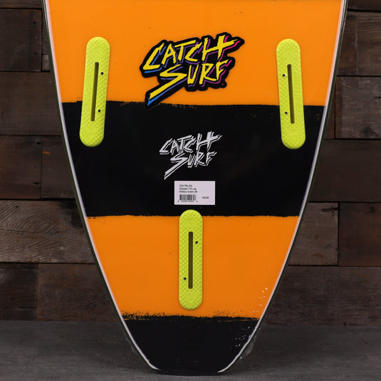 Catch Surf Odysea Log 7'6 × 22 × 3 ¼ Surfboard - Military Green/Stripes