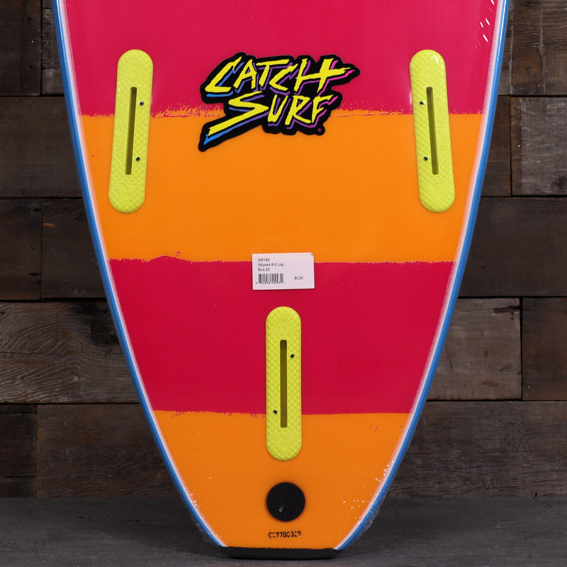 Load image into Gallery viewer, Catch Surf Odysea Log 8'0 × 23 × 3 ⅜ Surfboard - Blue/Stripes 3

