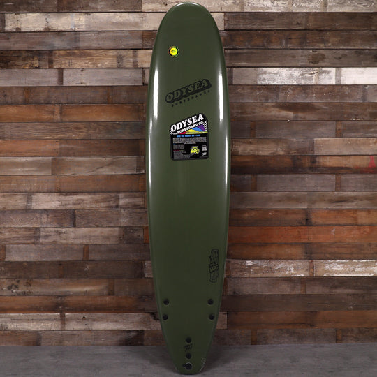 Catch Surf Odysea Log 8'0 × 23 × 3 ⅜ Surfboard - Military Green/Stripes