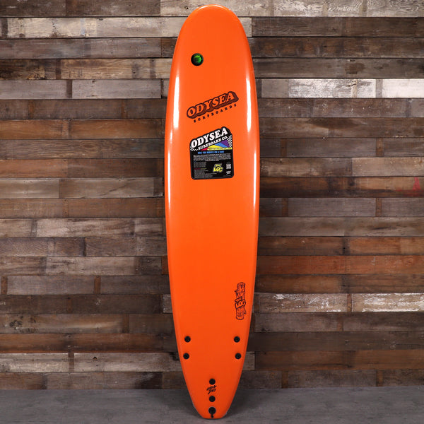 [美品]OLYMPIC 25-390 CENTURY SURF DX Catch Surf Odysea Log 8'0 × 23 × 3 ⅜ Surfboard - Orange/Resin