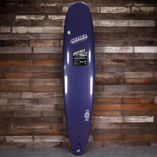 Catch Surf Odysea Plank 9'0 x 24 x 3 ½ Surfboard - Midnight Blue/Scallops