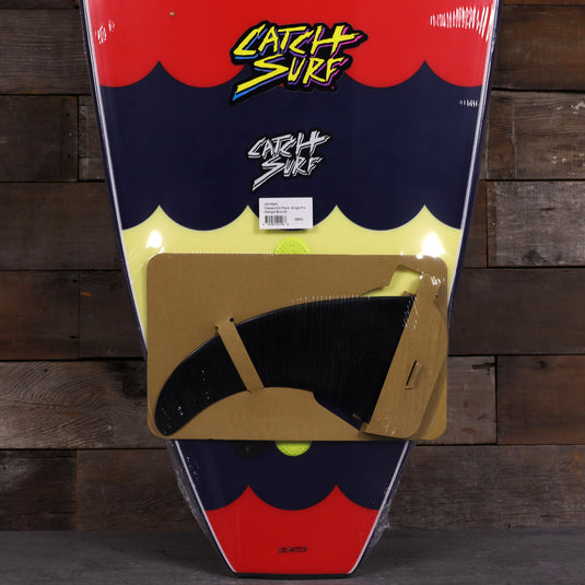 Catch Surf Odysea Plank 9'0 x 24 x 3 ½ Surfboard - Midnight Blue/Scallops