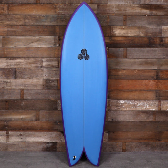 Channel Islands Feb's Fish 5'11 × 21 ⅛ × 2 ⅝ Surfboard - Blue/Purple