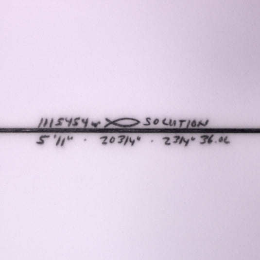 Channel Islands The Solution 5'11 × 20 ¾ × 2 ¾ Surfboard 4