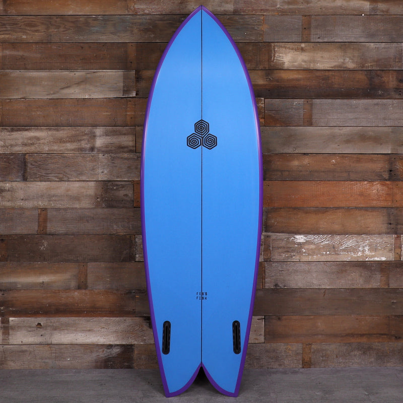 Channel Islands Feb's Fish 5'7 x 20 ½ x 2 7/16 Surfboard - Blue