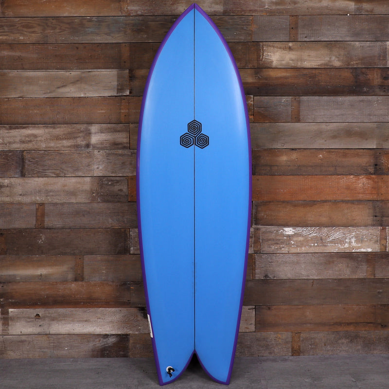 Channel Islands Feb's Fish 5'7 x 20 ½ x 2 7/16 Surfboard - Blue