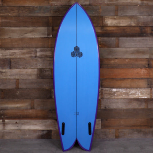 Channel Islands Feb's Fish 5'7 x 20 ½ x 2 7/16 Surfboard - Blue/Purple 2