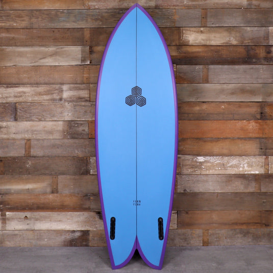 Channel Islands Feb's Fish 5'7 × 20 ½ × 2 7/16 Surfboard - Blue/Purple 2