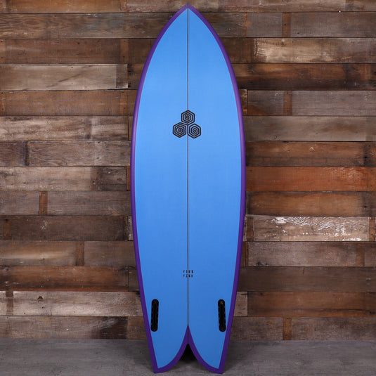 Channel Islands Feb's Fish 5'7 × 20 ½ × 2 7/16 Surfboard - Blue/Purple