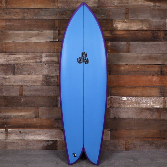 Channel Islands Feb's Fish 5'7 × 20 ½ × 2 7/16 Surfboard - Blue/Purple