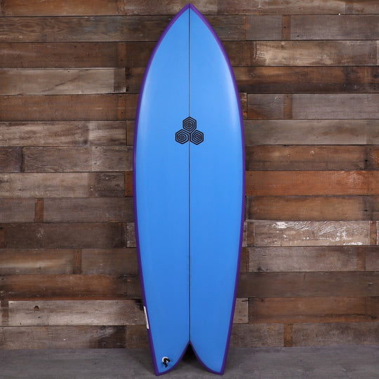 Channel Islands Feb's Fish 5'7 × 20 ½ × 2 7/16 Surfboard - Blue/Purple