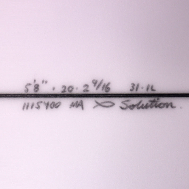 Load image into Gallery viewer, Channel Islands The Solution 5'8 × 20 × 2 9/16 Surfboard • DAMAGED 4
