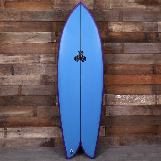 Channel Islands Feb's Fish 5'9 × 20 ⅞ × 2 ½ Surfboard - Blue/Purple • REPAIRED 