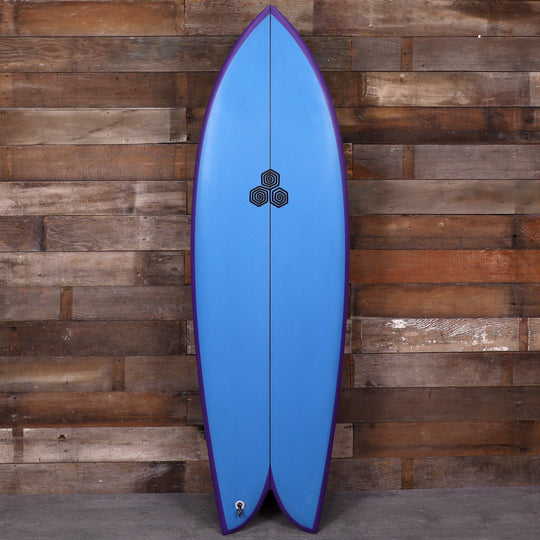 Channel Islands Feb's Fish 5'9 × 20 ⅞ × 2 ½ Surfboard - Blue/Purple • REPAIRED