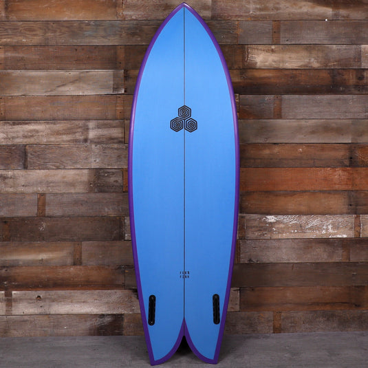 Channel Islands Feb's Fish 5'9 × 20 ⅞ × 2 ½ Surfboard - Blue/Purple • REPAIRED 