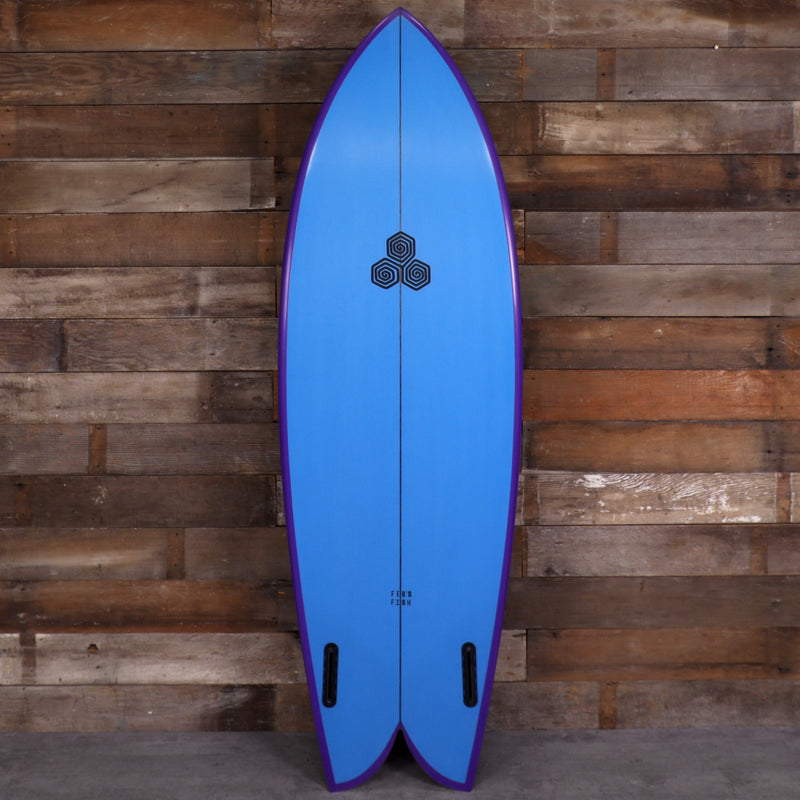 Load image into Gallery viewer, Channel Islands Feb's Fish 5'9 × 20 ⅞ × 2 ½ Surfboard - Blue/Purple 2
