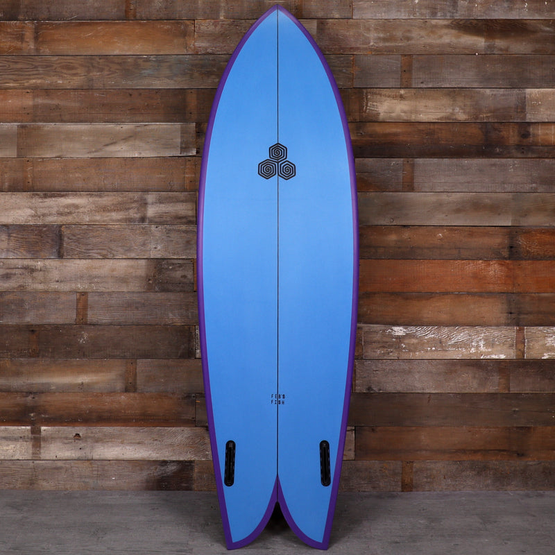 Load image into Gallery viewer, Channel Islands Feb's Fish 6'1 × 21 ½ × 2 ¾ Surfboard - Blue/Purple
