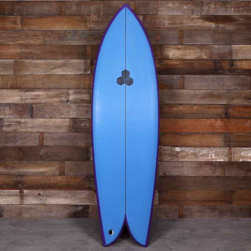 Load image into Gallery viewer, Channel Islands Feb's Fish 6'1 × 21 ½ × 2 ¾ Surfboard - Blue/Purple
