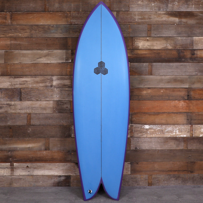 Load image into Gallery viewer, Channel Islands Feb&#39;s Fish 6&#39;1 x 21 ½ x 2 ¾ Surfboard - Blue/Purple
