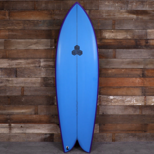 Channel Islands Feb's Fish 6'1 x 21 ½ x 2 ¾ Surfboard - Blue/Purple