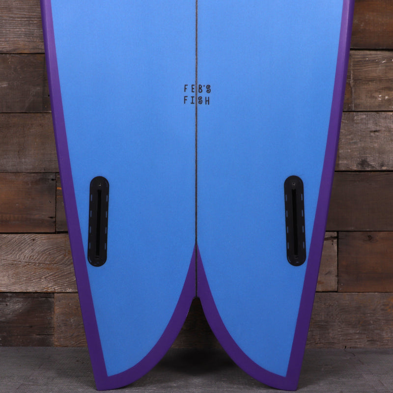 Load image into Gallery viewer, Channel Islands Feb's Fish 6'3 × 22 × 2 ⅞ Surfboard - Blue/Purple
