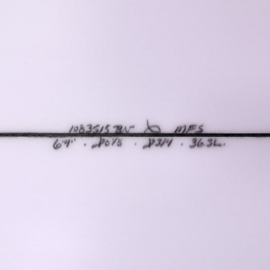 Channel Islands Mikey's Shorty 6'4 x 20 ⅛ x 2 ¾ Surfboard 4