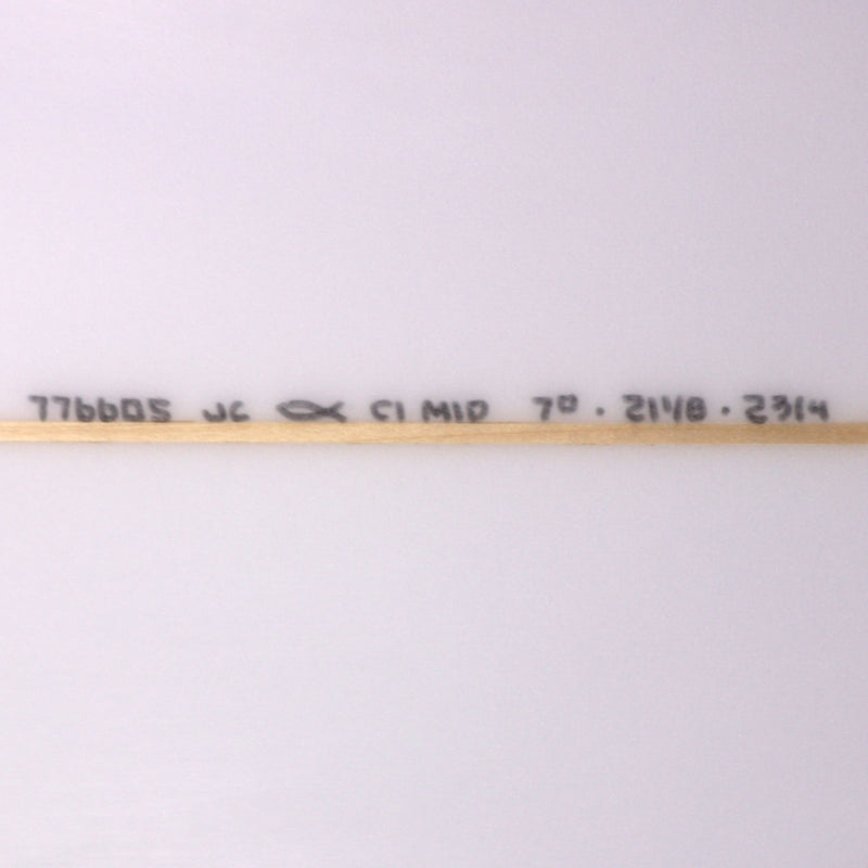 Load image into Gallery viewer, Channel Islands CI Mid 7'0 x 21 ⅛ x 2 ¾ Surfboard - Clear
