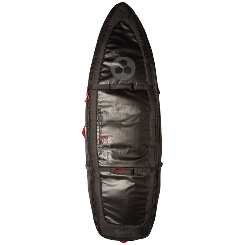 Load image into Gallery viewer, Channel Islands Traveler Wheeled Quad 3-4 Board Travel Surfboard Bag
