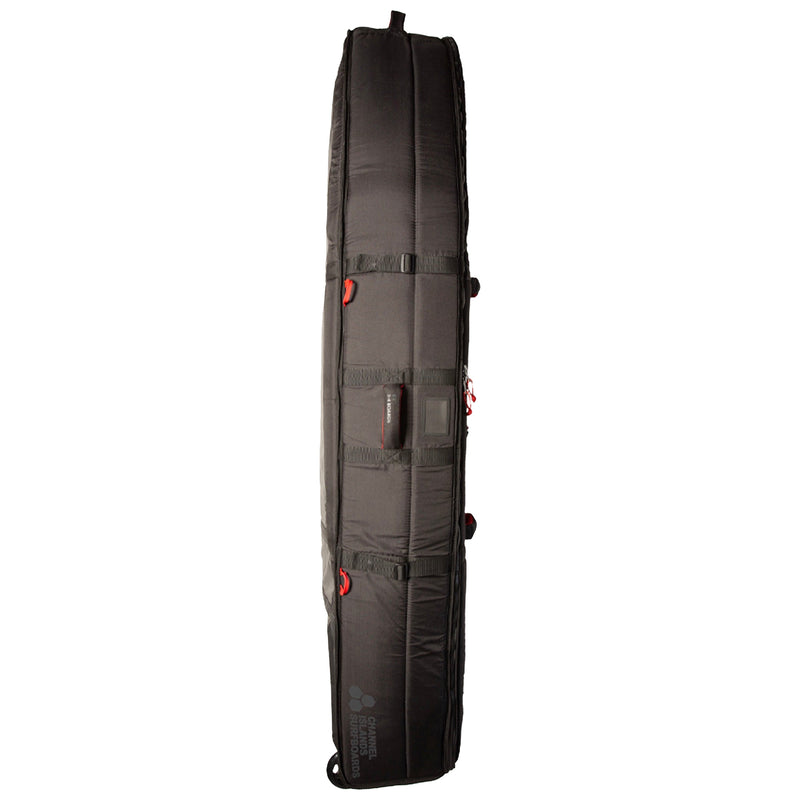 Load image into Gallery viewer, Channel Islands Traveler Wheeled Quad 3-4 Board Travel Surfboard Bag
