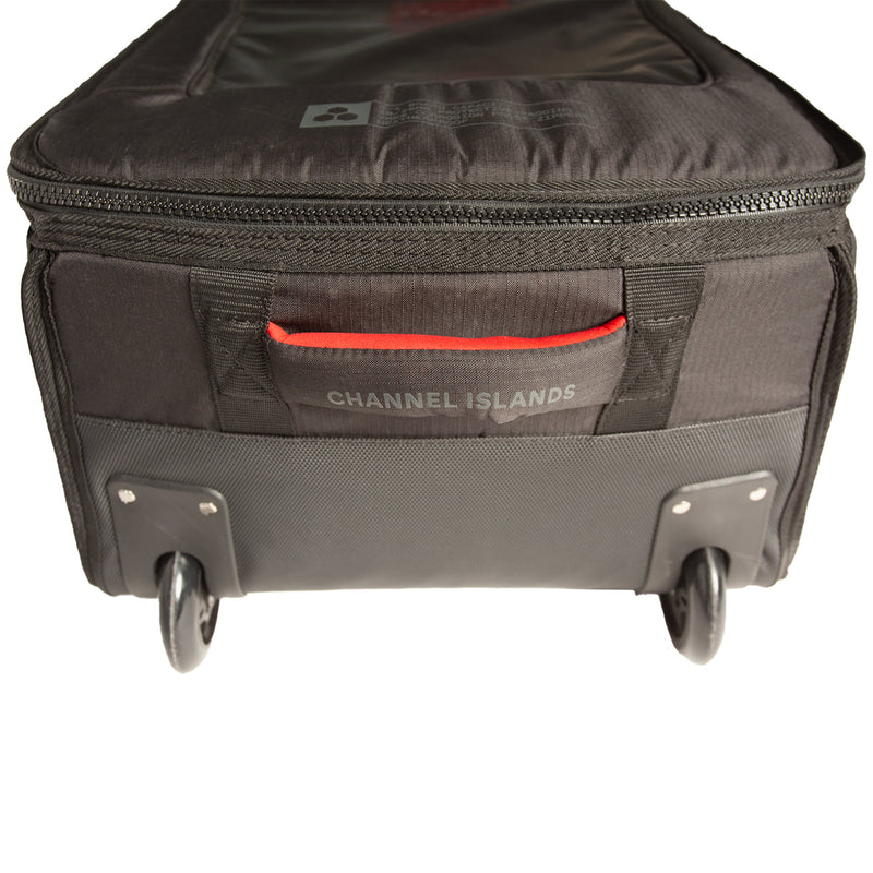 Load image into Gallery viewer, Channel Islands Traveler Wheeled Quad 3-4 Board Travel Surfboard Bag
