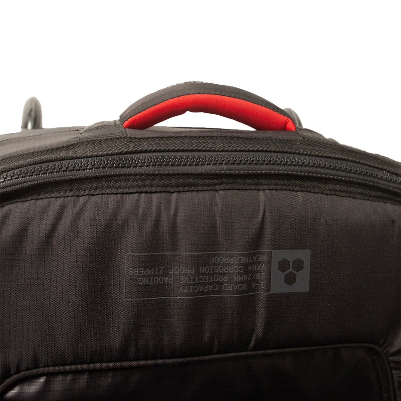 Load image into Gallery viewer, Channel Islands Traveler Wheeled Quad 3-4 Board Travel Surfboard Bag
