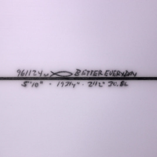 Channel Islands Better Everyday 5'10 x 19 ¾ x 2 ½ Surfboard