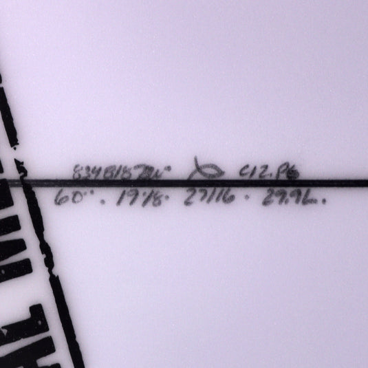 Channel Islands CI 2.Pro 6'0 x 19 ⅛ x 2 7/16 Surfboard