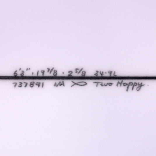 Channel Islands Two Happy 6'3 x 19 ⅞ x 2 ⅝ Surfboard