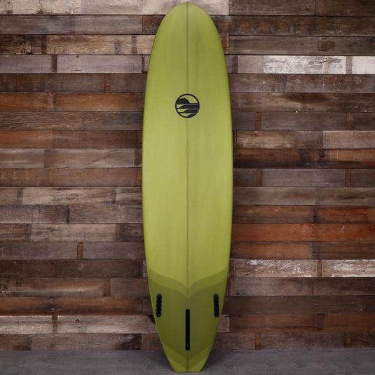 Cleanline Funboard 7'10 × 22 7/16 × 2 ⅞ Surfboard - Olive Green