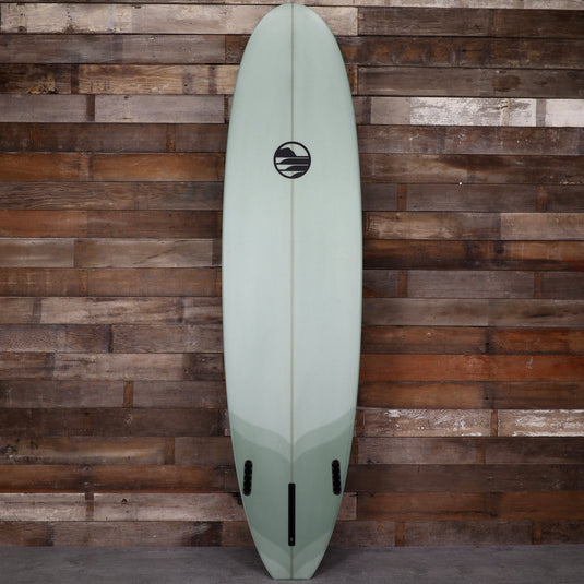 Cleanline Funboard 8'0 × 22 ⅝ × 3 Surfboard - Cool Blue/Green