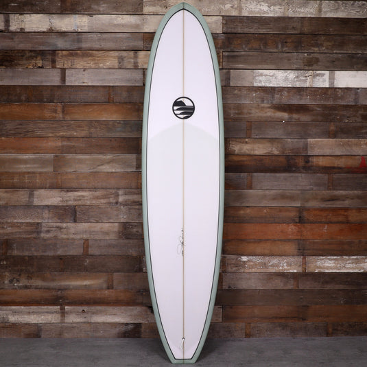 Cleanline Funboard 8'0 × 22 ⅝ × 3 Surfboard - Cool Blue/Green