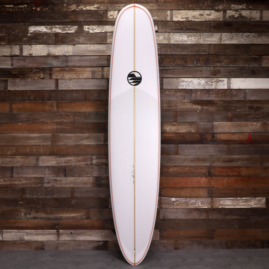 Cleanline Round Tail Performance 9'0 × 22 ½ × 2 ⅞ Surfboard - Orange Pinline
