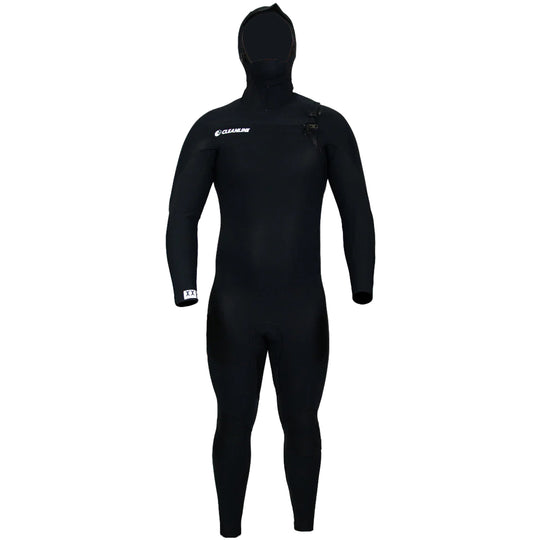 Cleanline 5/4 Hooded Chest-Zip Wetsuit