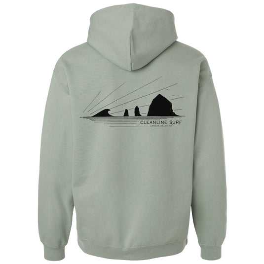 Cleanline Haystack Rays Pullover Hoodie