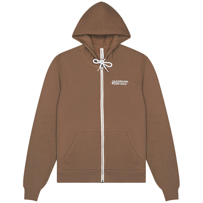 Load image into Gallery viewer, Cleanline Longboard Zip-Up Hoodie
