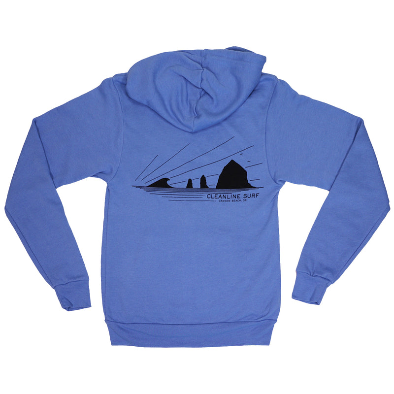 Load image into Gallery viewer, Cleanline Haystack Rays Zip-Up Hoodie
