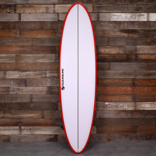 Cleanline 2 + 1 Egg 7'0 × 21 ½ × 2 ⅞ Surfboard - Red