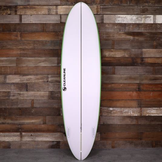 Cleanline 2 + 1 Egg 7'4 × 21 ¾ × 3 Surfboard - Light Green
