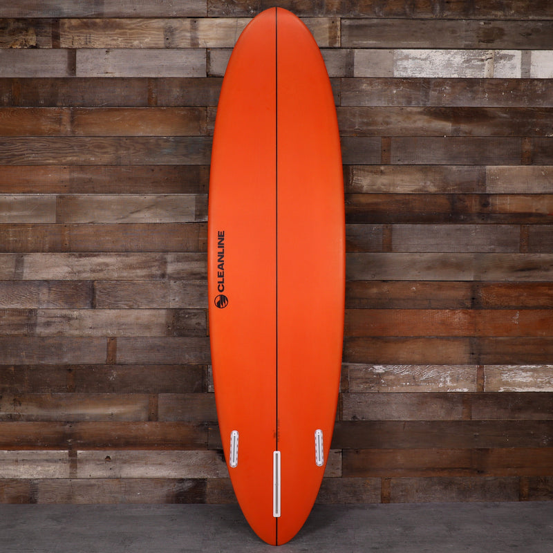 Load image into Gallery viewer, Cleanline 2 + 1 Egg 7'4 × 21 ¾ ×3 Surfboard - Orange
