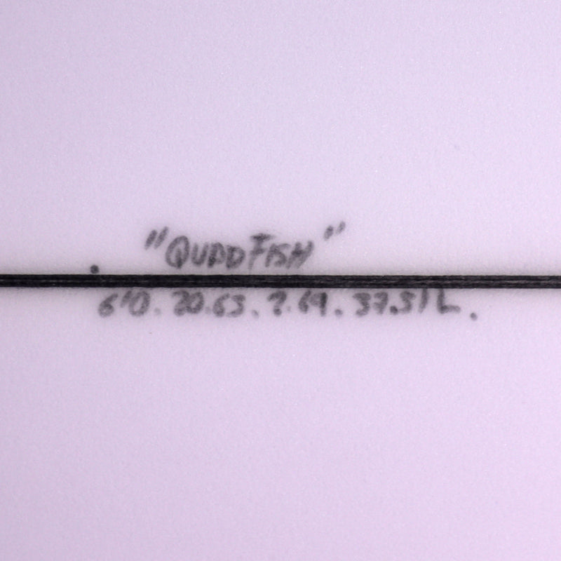 Load image into Gallery viewer, Cleanline Quad Fish 6'0 × 20 ⅝ × 2 11/16 Surfboard - Faded Burgundy
