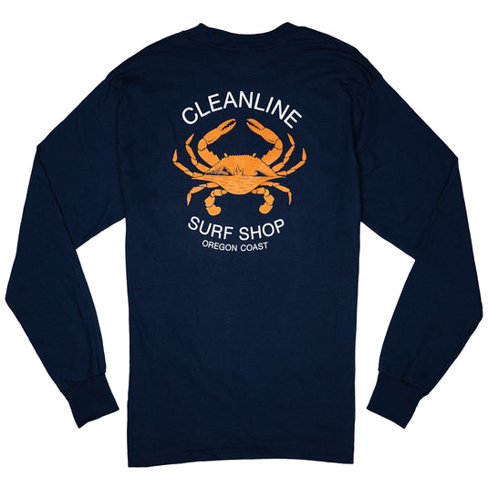 Cleanline Crab Long Sleeve T-Shirt